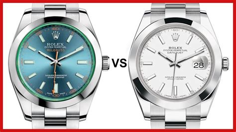 rolex milgauss vs datejust 41|Rolex Milgauss, Blue Dial VS Datejust 41, White Index  .